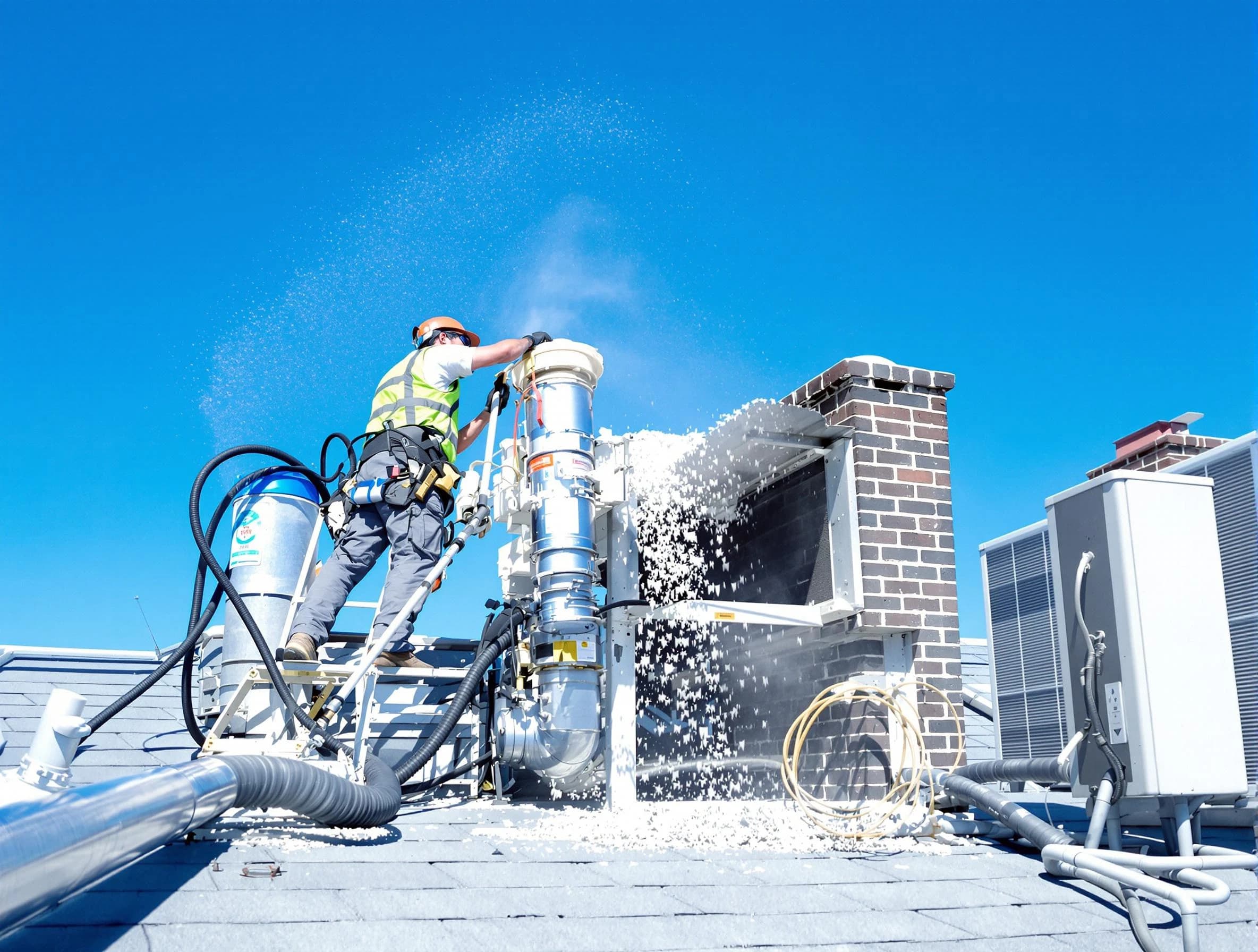 Expert roof dryer vent cleaning by Casa Grande Dryer Vent Cleaning in Casa Grande