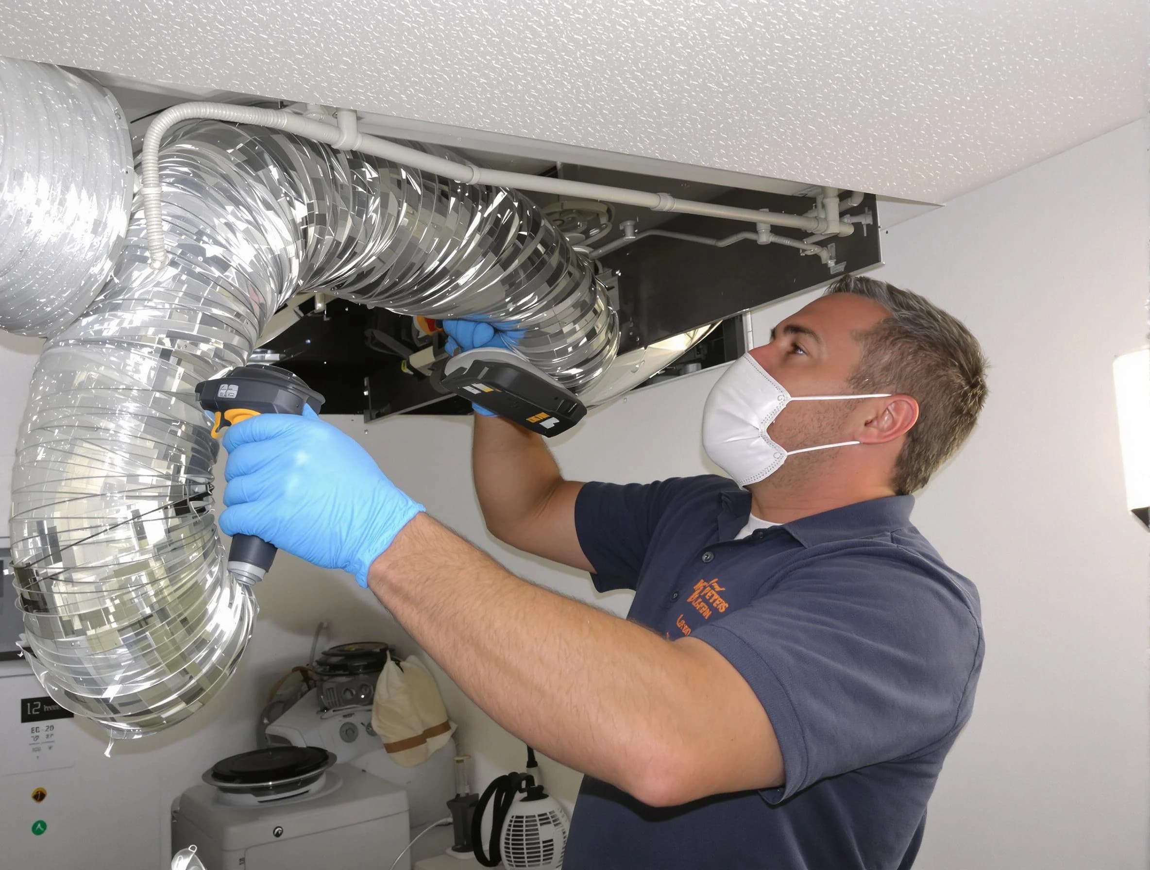 Casa Grande Dryer Vent Cleaning professional performing thorough residential dryer vent cleaning in Casa Grande