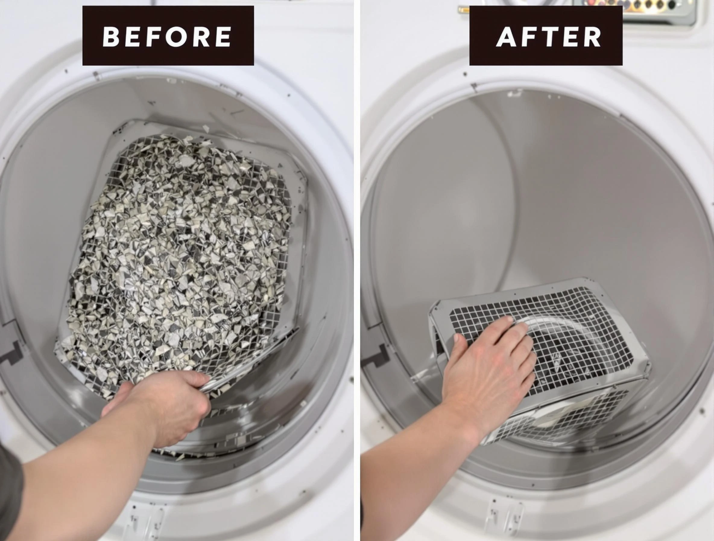 Professional lint trap cleaning by Casa Grande Dryer Vent Cleaning in Casa Grande